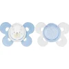 Chicco - Pack 2 Chupetes Physio Comfort silicona 0-6M Azul