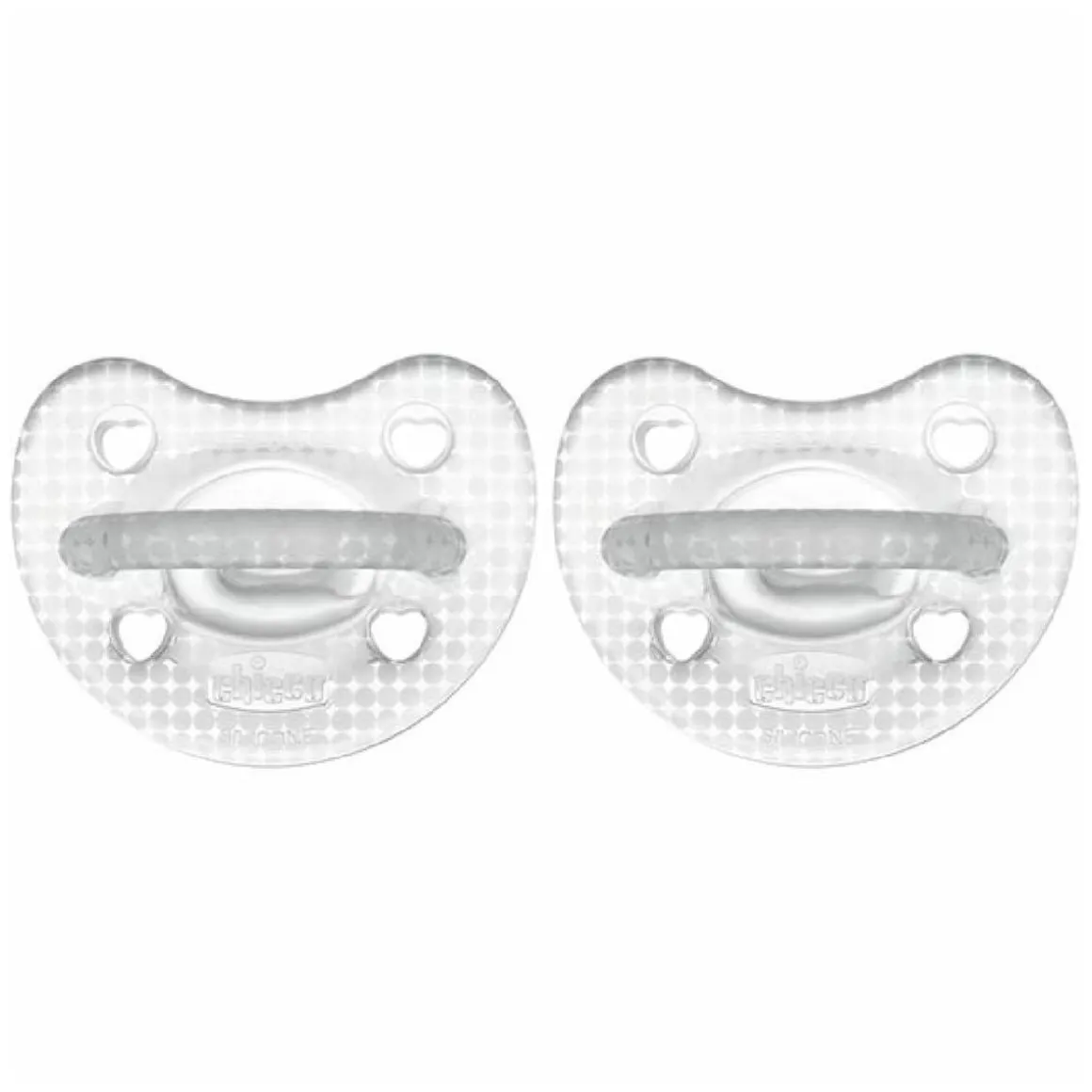 Chicco - Pack 2 Chupetes PhysioForma Crystal 6-16 meses
