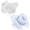 Chicco - Pack 2 Chupetes Physio Mini Soft 0-2M - Azul