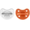 Chicco - Pack 2 chupetes PhysioForma Luxe 16-36M - Naranja