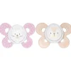 Chicco - Pack 2 Chupetes Physio Comfort silicona 6-16M Rosa