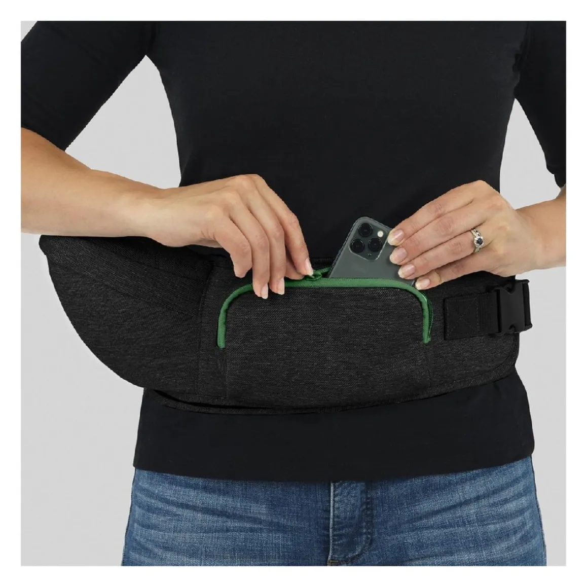 Chicco - Portabebés Hip Seat Pirate Black