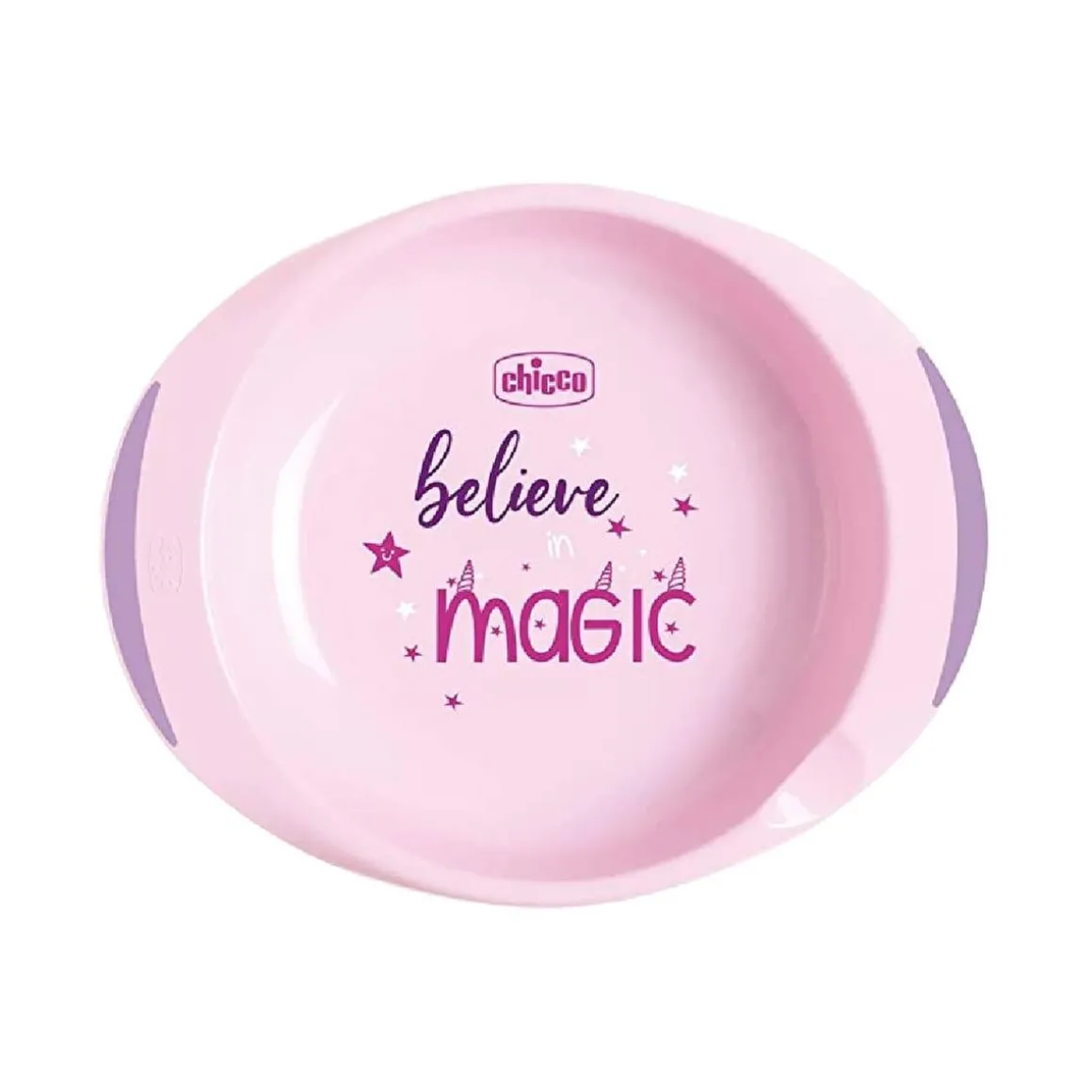 Chicco - Set de comida rosa + 12 meses