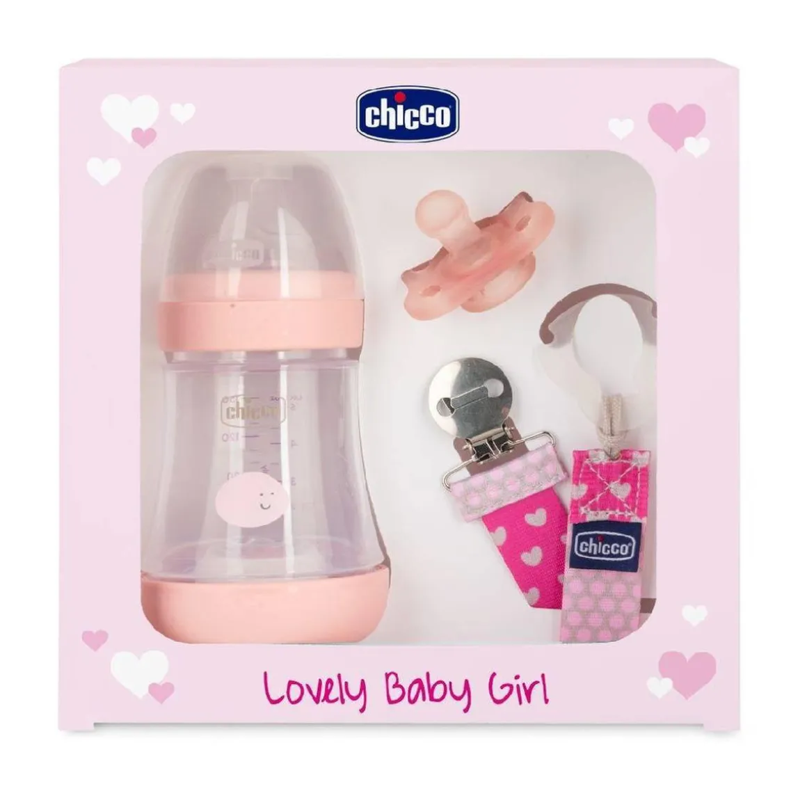 Chicco - Set rosa Perfect5 150 ml Flujo lento