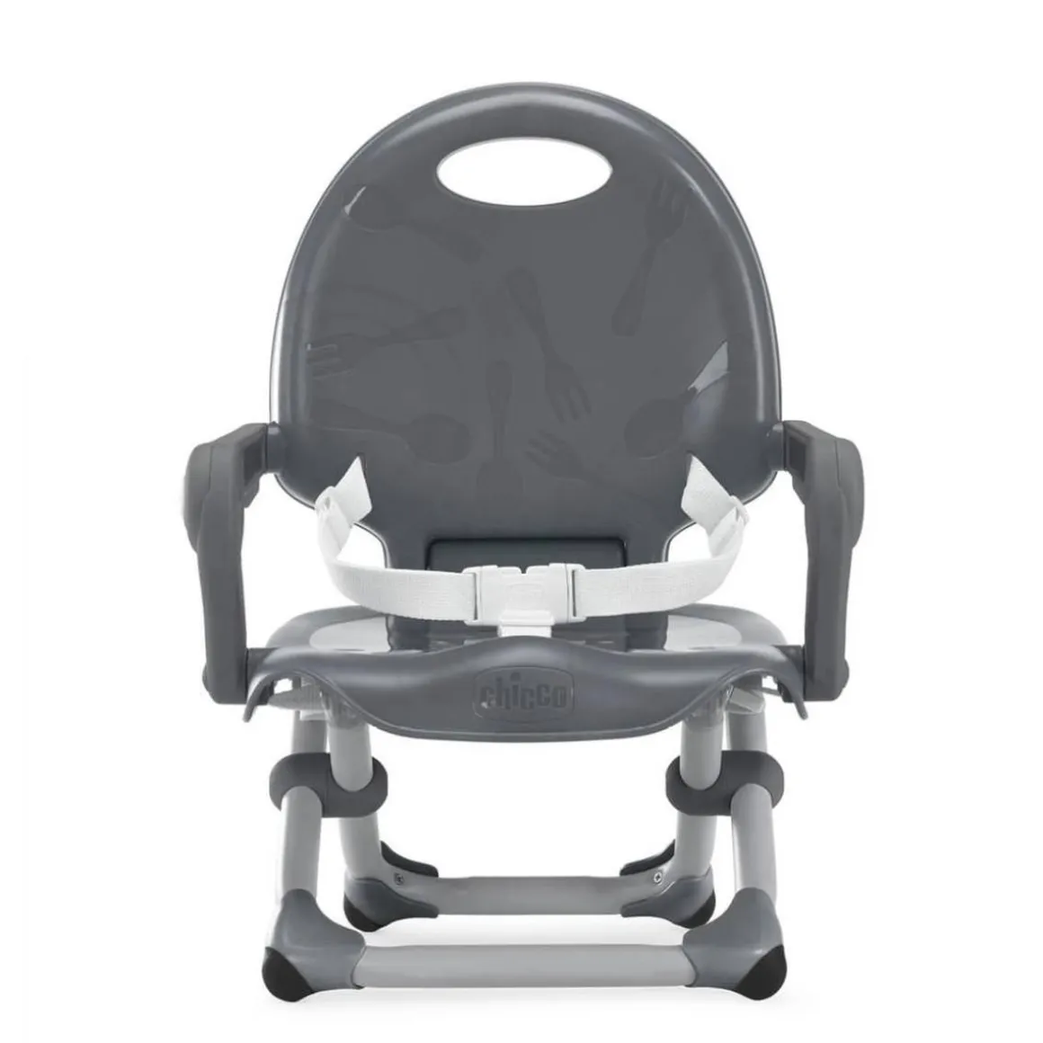 Chicco - Trona de Viaje Pocket Snack - Dark Grey