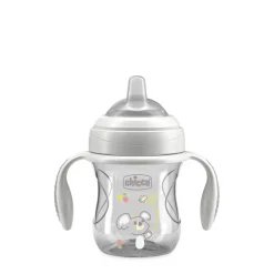 Chicco - Vaso de Transición 4M+ 200ml - Gris