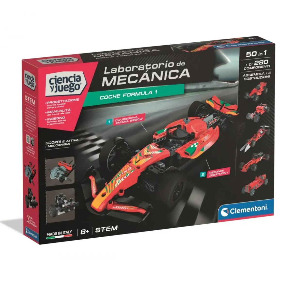 Ciencia y Juego - Laboratorio de mecánica Coche Fórmula 1