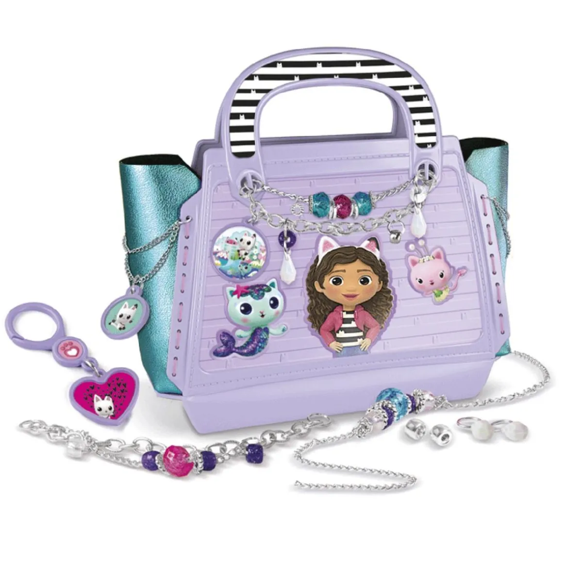 Clementoni - Bolso-Joyero de Gabby's Dollhouse