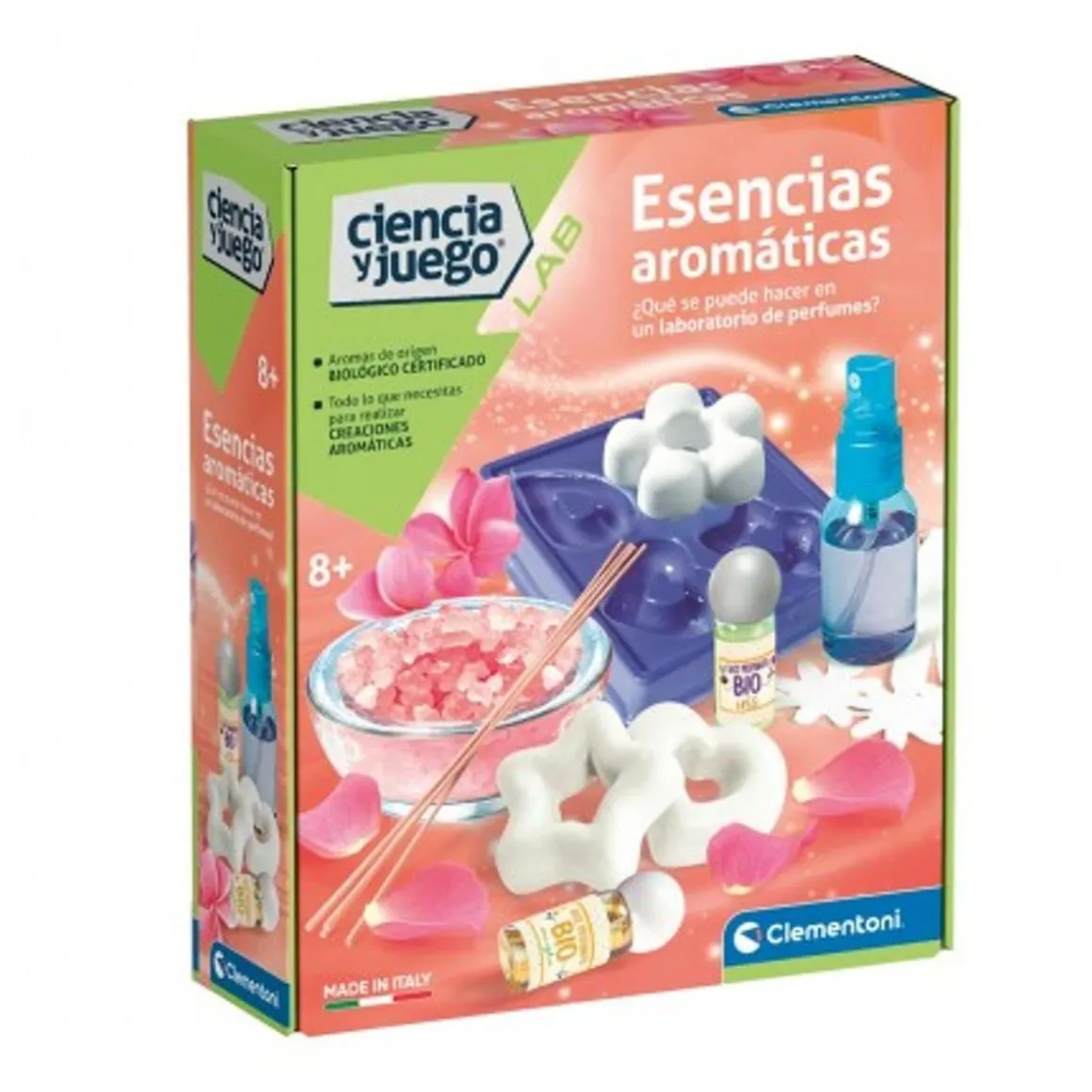 Clementoni - Juego científico de creación de perfumes aromáticos ㅤ