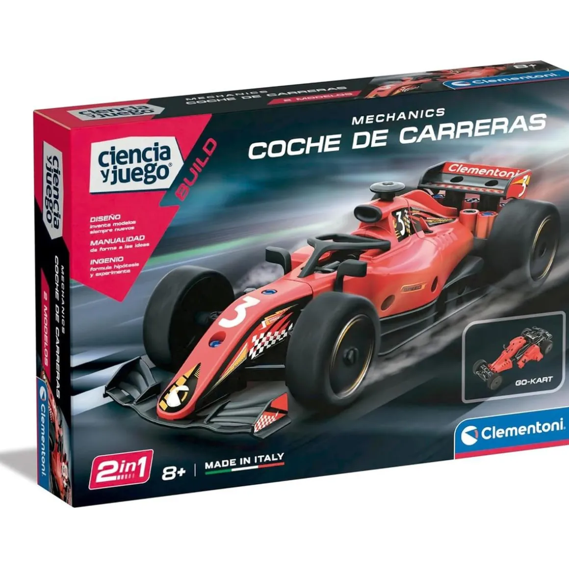 Clementoni - Mechanics - Coche De Carreras ㅤ