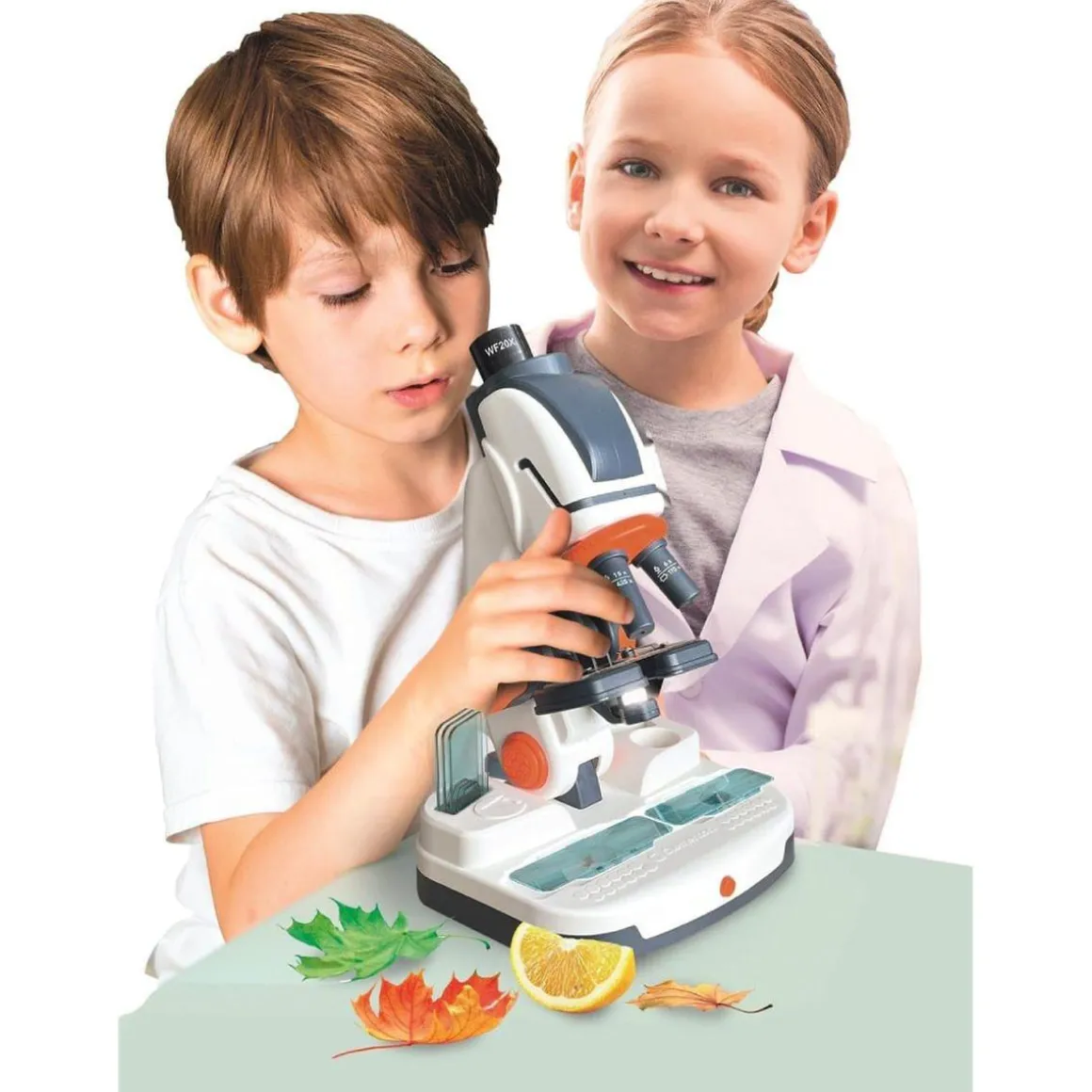 Clementoni - Microscopio Smart 2 en 1 con Wi-Fi