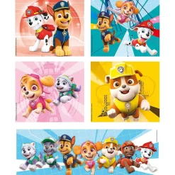 Clementoni - Patrulla Canina - Puzzle infantil progresivo 10 en 1 de la Patrulla Canina ㅤ