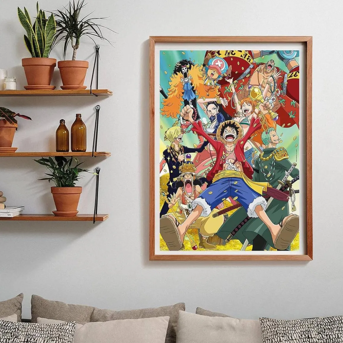 Clementoni - Puzzle 1000 piezas One Piece Multicolor