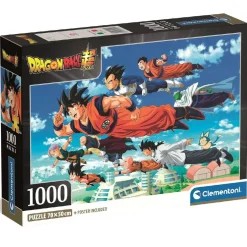 Clementoni - Puzzle 1000 piezas - Dragon Ball Super