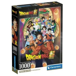 Clementoni - Puzzle 1000 piezas - Dragon Ball Super