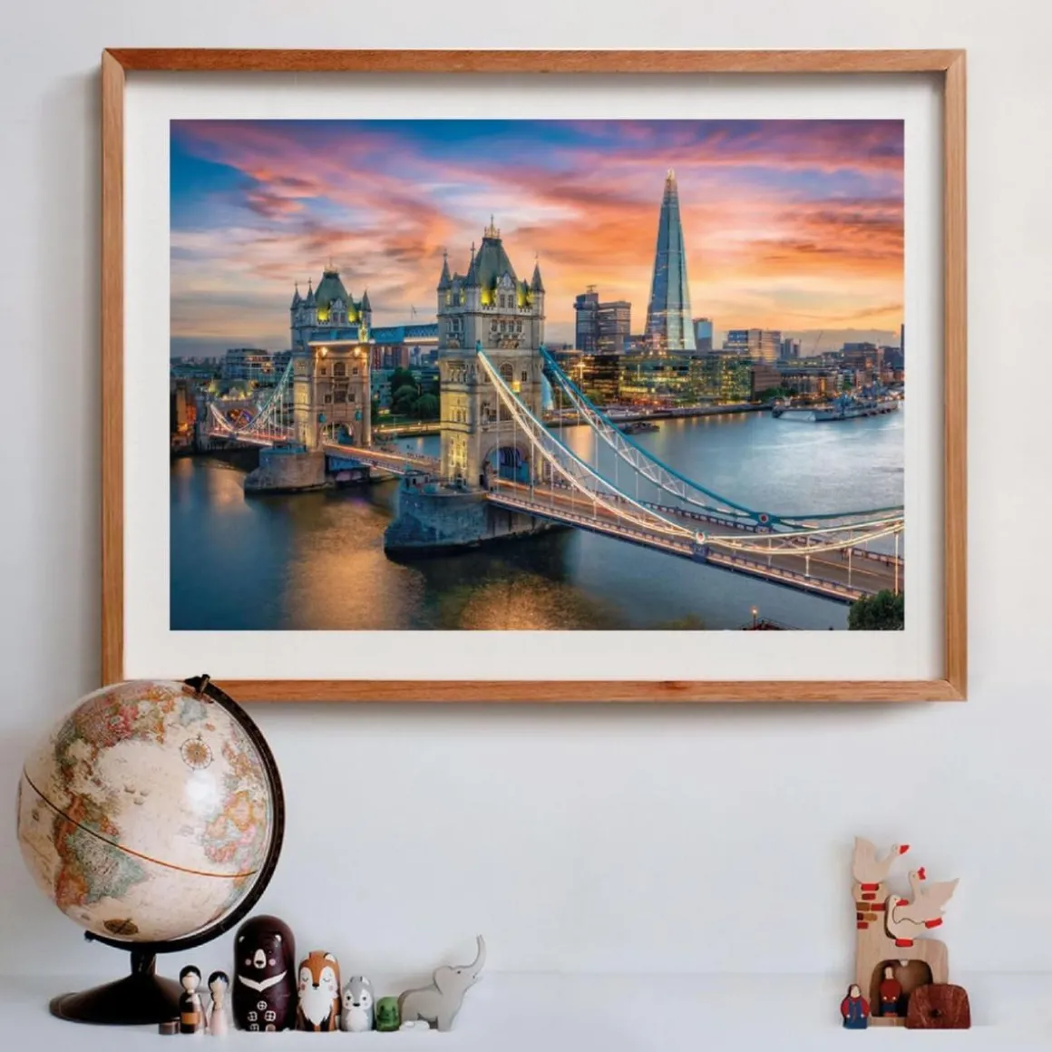 Clementoni - Puzzle 1500 piezas High Quality Collection - Crepúsculo en Londres