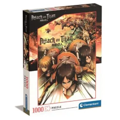 Clementoni - Puzzle 1000 piezas Attack on Titan
