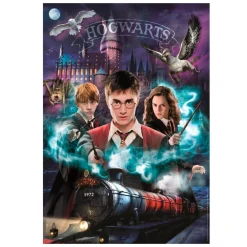 Clementoni - Puzzle 1000 piezas Hogwarts - Harry Potter