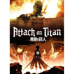 Clementoni - Puzzle de 1000 piezas Attack on Titans ㅤ