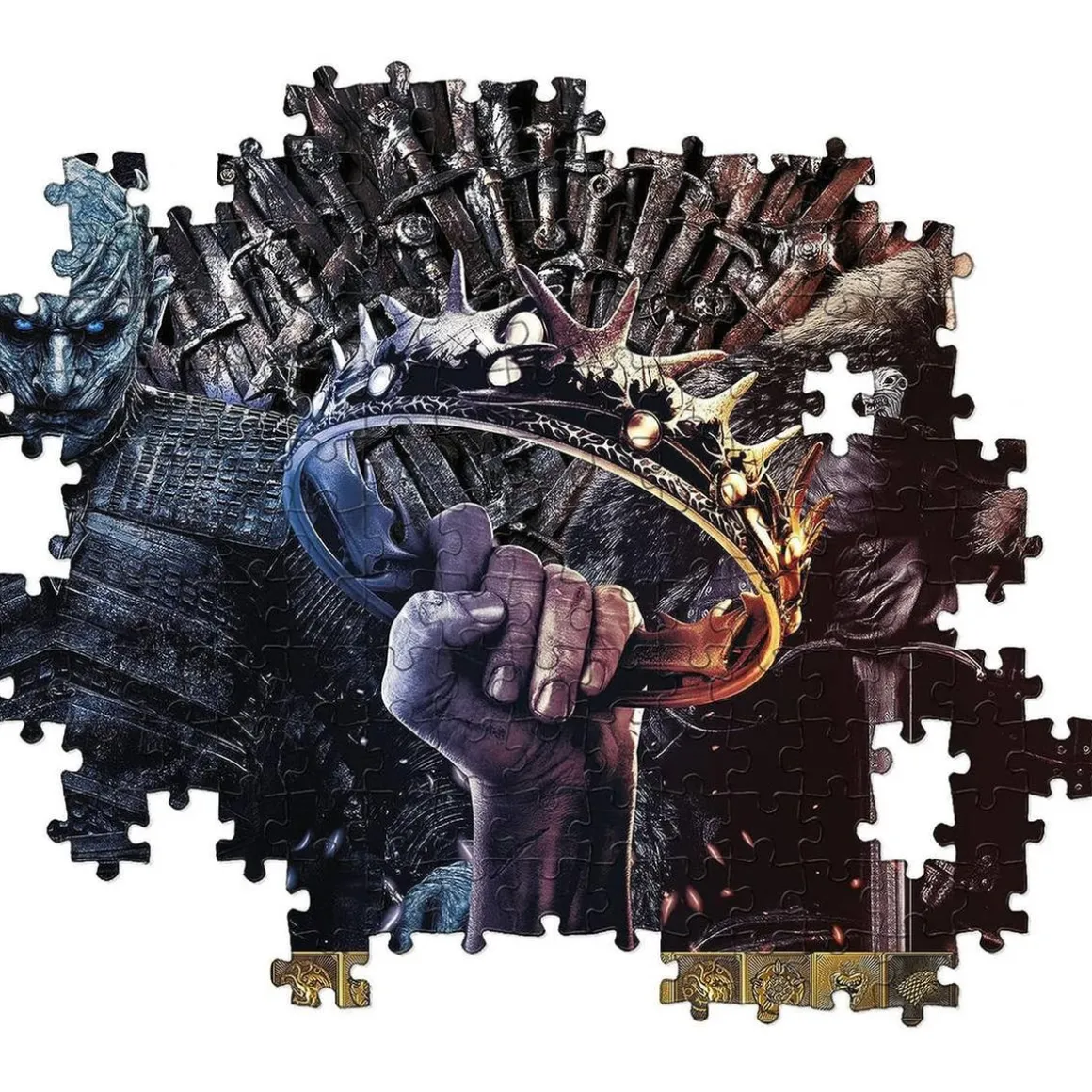 Clementoni - Puzzle de personajes de Juego de Tronos, 1000 piezas ㅤ