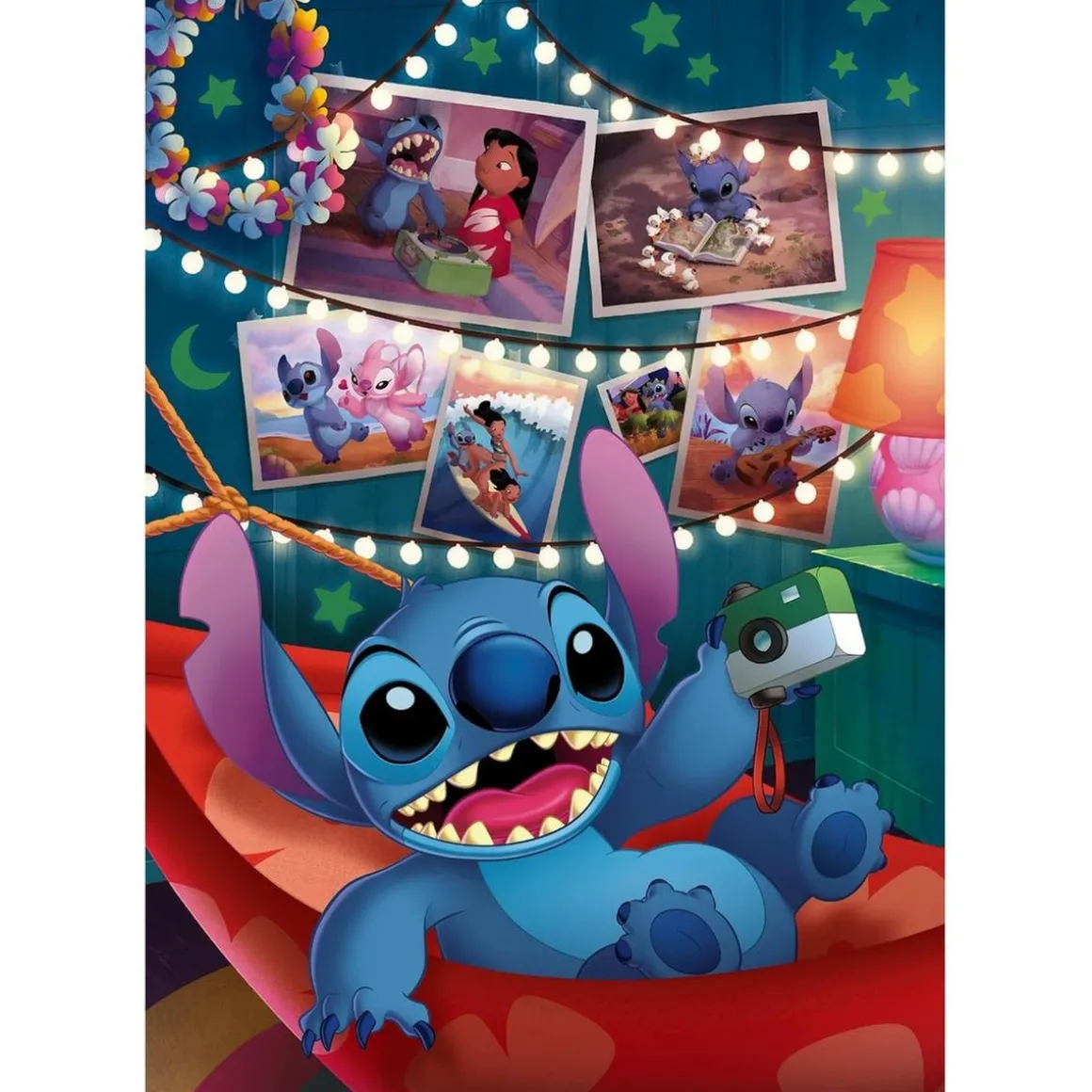 Clementoni - Puzzle multicolor Stitch 1000 piezas