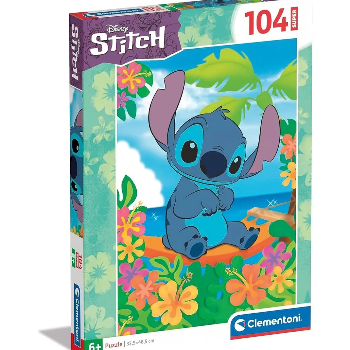 Clementoni - Rompecabezas Supercolor de Dibujos Animados de 104 Piezas ㅤ