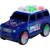Coche de juguete con luces intermitentes, música y giros, incluye pilas ㅤ