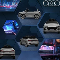 Coche Eléctrico Audi Q8 Etron Sportback 12V Gris