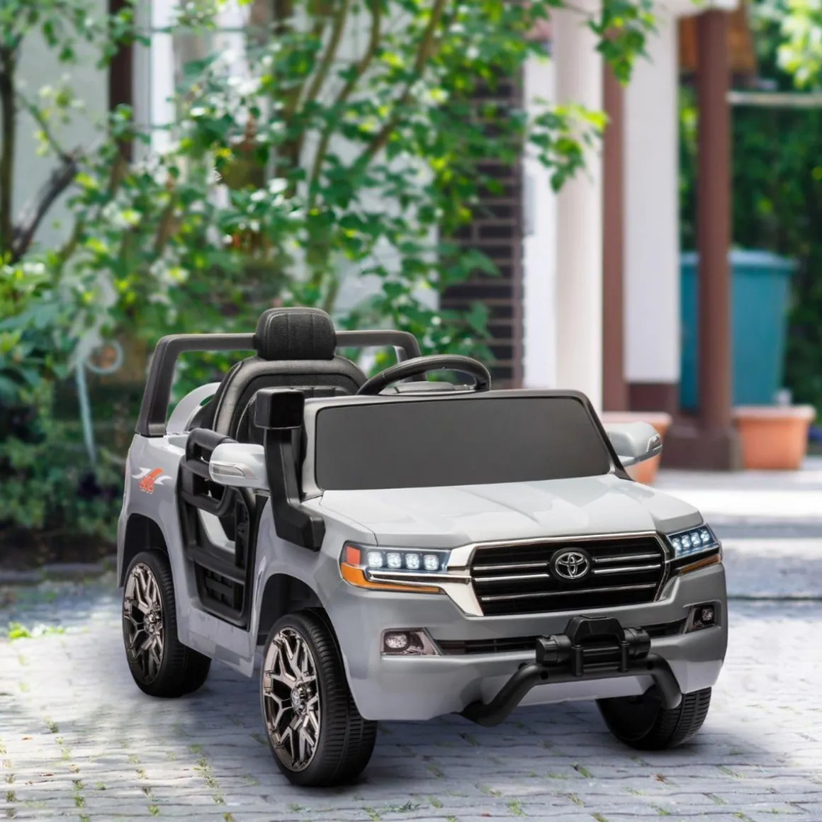 Coche eléctrico Toyota LAND CRUISER Gris