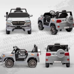 Coche eléctrico Toyota LAND CRUISER Gris