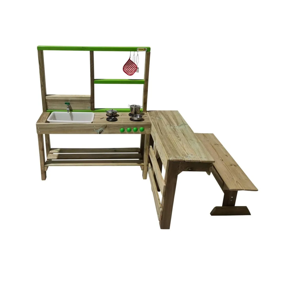 Cocina de madera de exterior Spicy Delicious