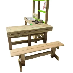 Cocina de madera de exterior Spicy Delicious