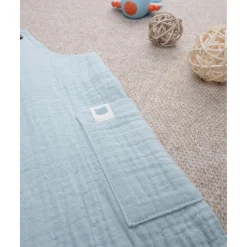 Conjunto camiseta/peto niño azul