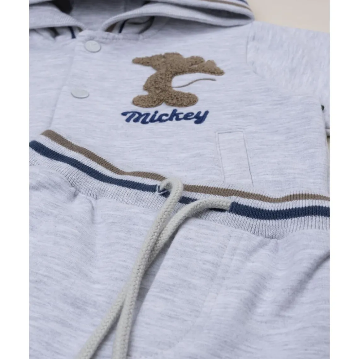 Conjunto de felpa para niño con estampado de Mickey Mouse