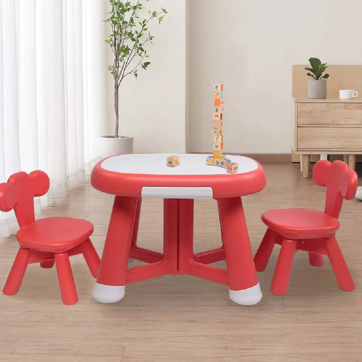 Conjunto de mesa + 2 sillas Kohala Baby
