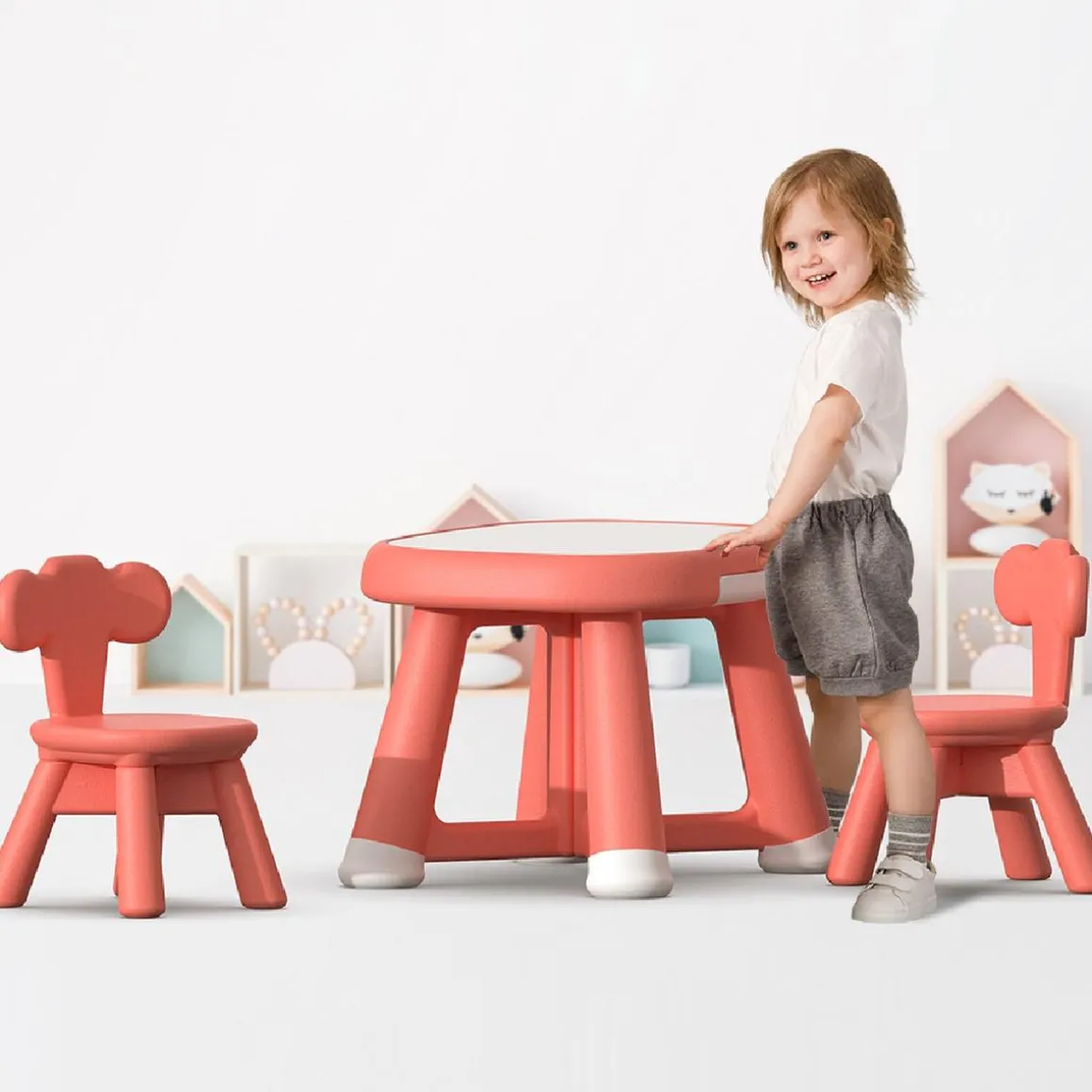 Conjunto de mesa + 2 sillas Kohala Baby