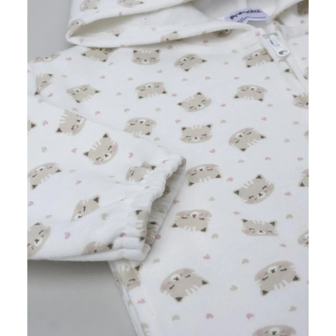Conjunto de sudadera y leggings de niña con gatitos