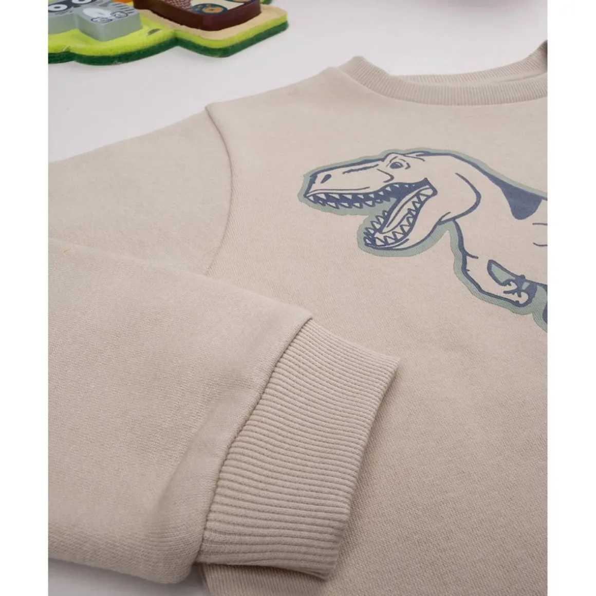 Conjunto jogging verde para niño