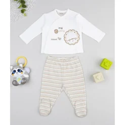 Conjunto leoncito beige