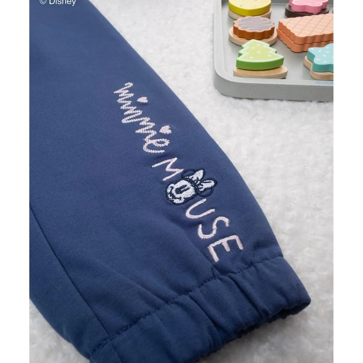 Conjunto niña minnie azul/rosa