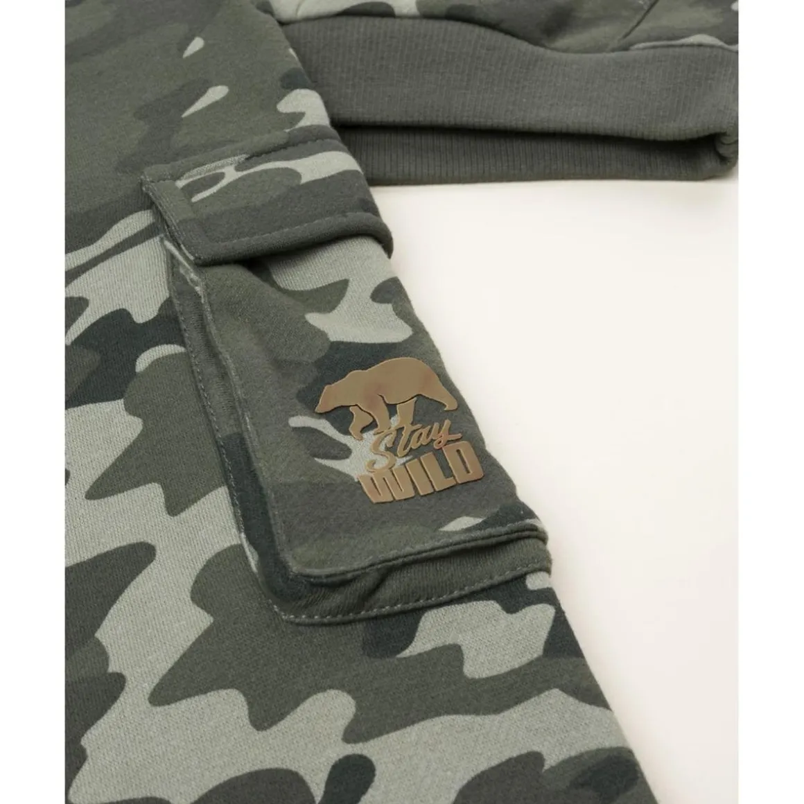 Conjunto niño camuflaje