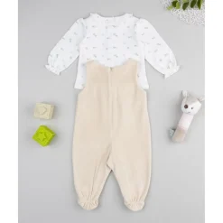 Conjunto peto beige