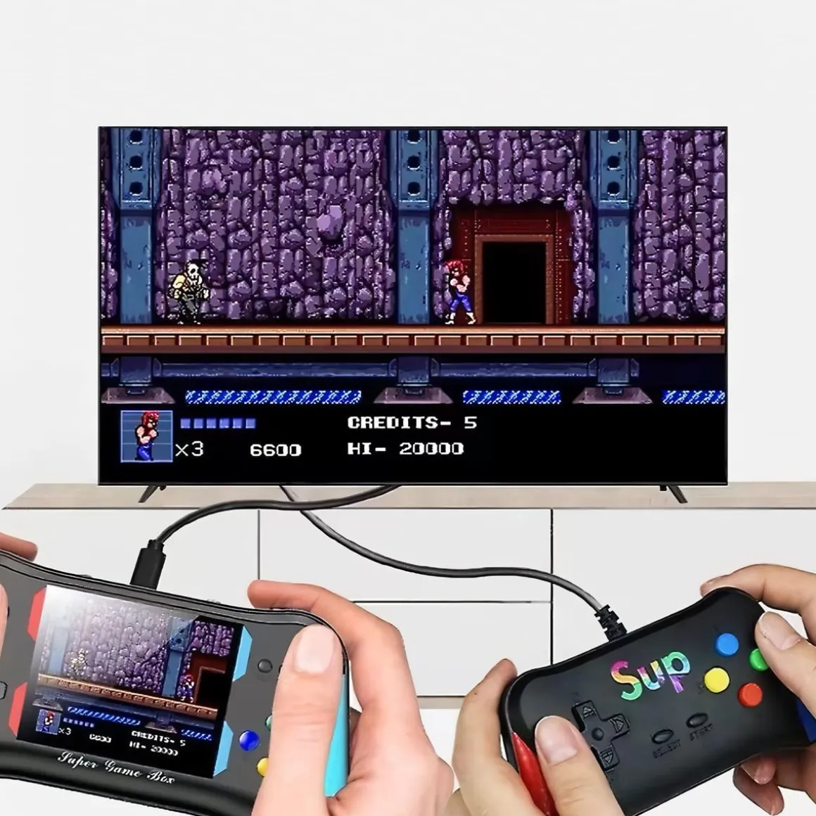 Consola de juegos Retro X7M 500 juegos