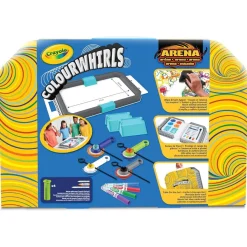 Crayola - Colourwhirls Arena de Combate + 4 Pinta Peonzas