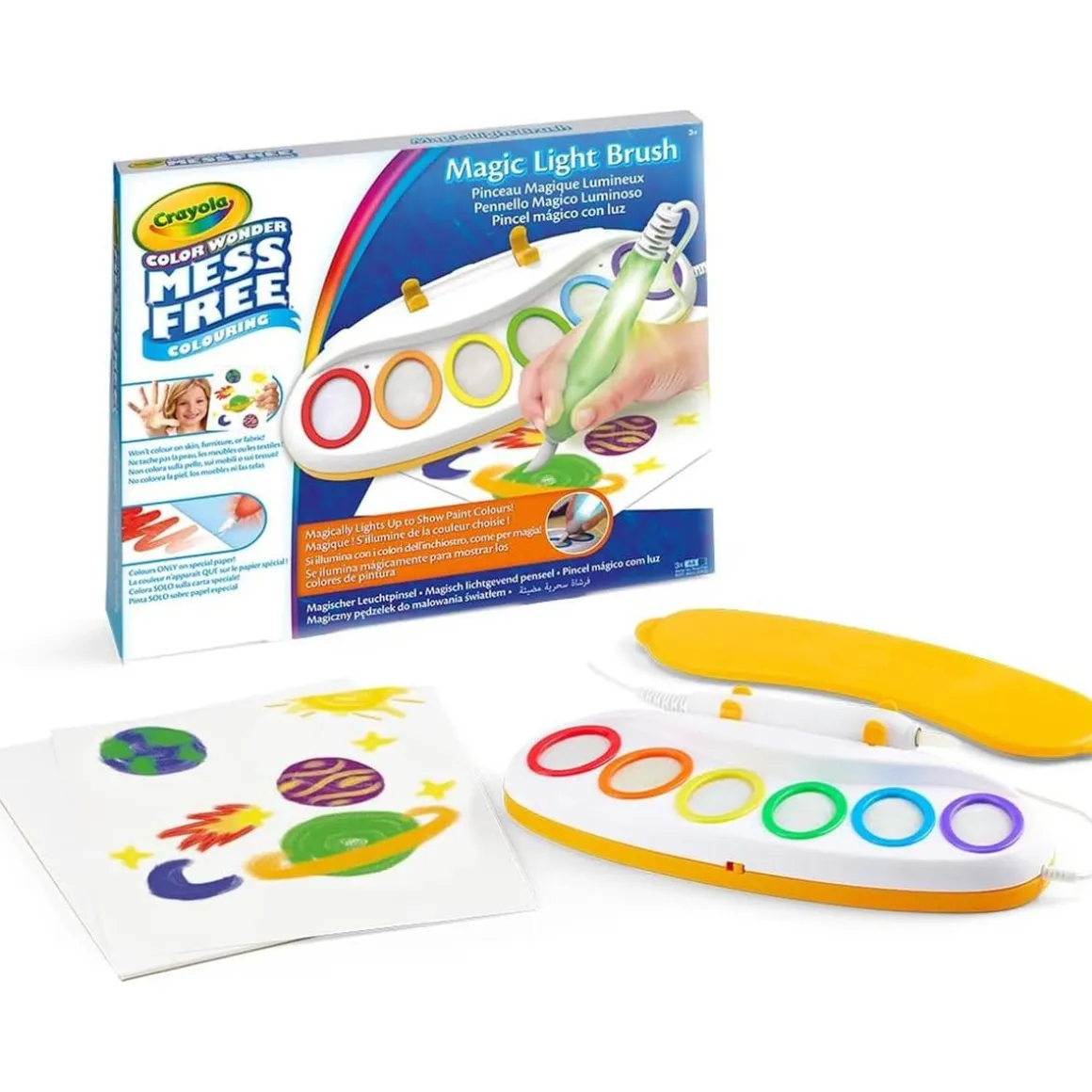 Crayola - Pincel mágico Color Wonder Magic Light Brush