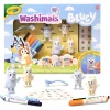 Crayola - Washimals: Bluey - 4 figuras para pintar y lavar