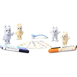 Crayola - Washimals: Bluey - 4 figuras para pintar y lavar