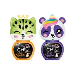 Crazy Chic - Pack 2 Esmaltes de Uñas Animales (varios modelos)