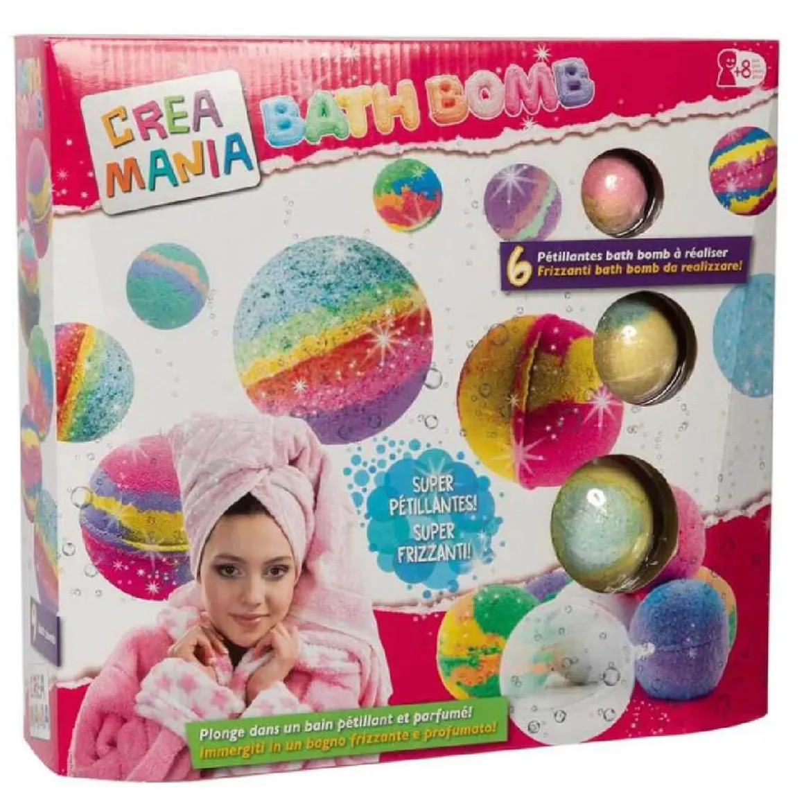 Creamania - Kit bombas de baño