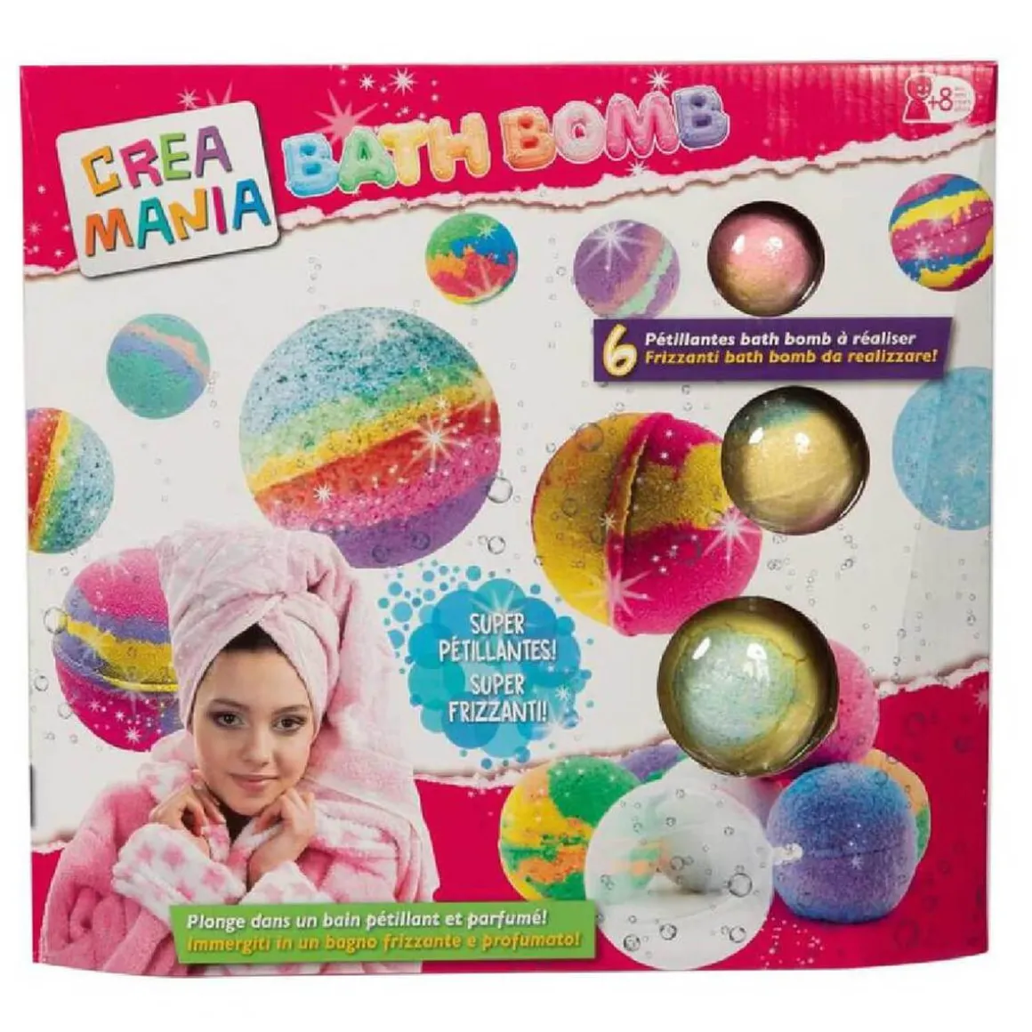 Creamania - Kit bombas de baño